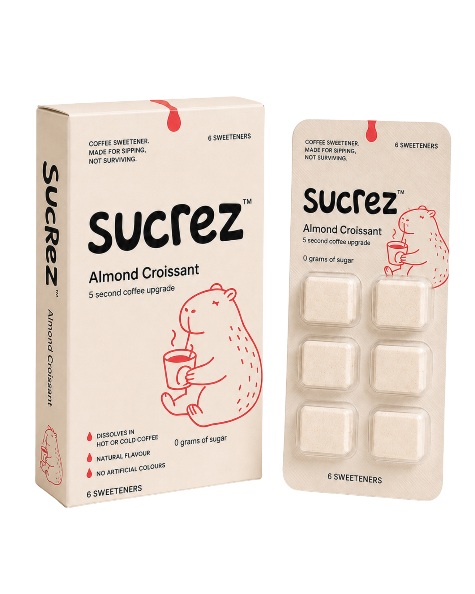 Sucrez Almond Croissant pack