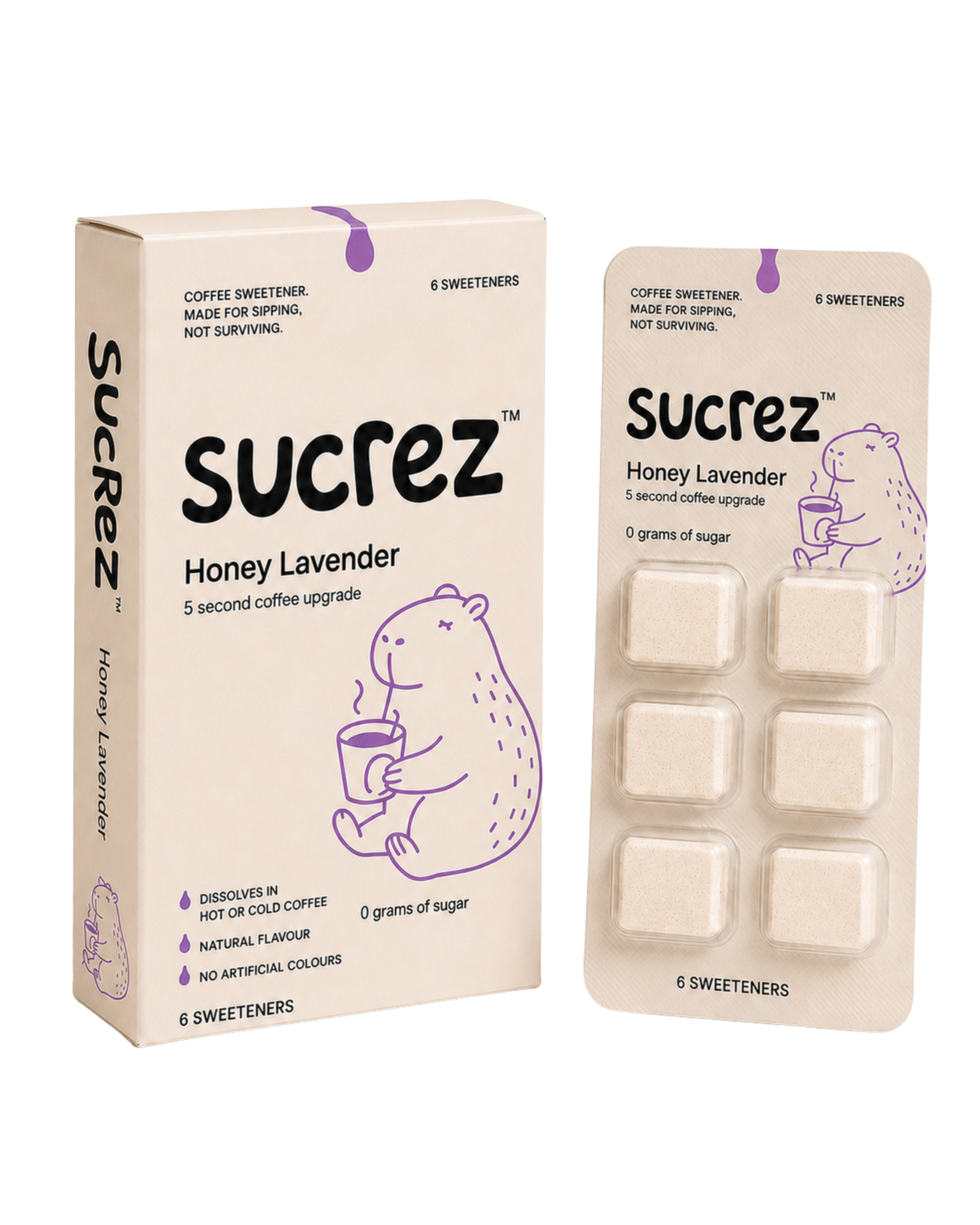 Sucrez Honey Lavender pack